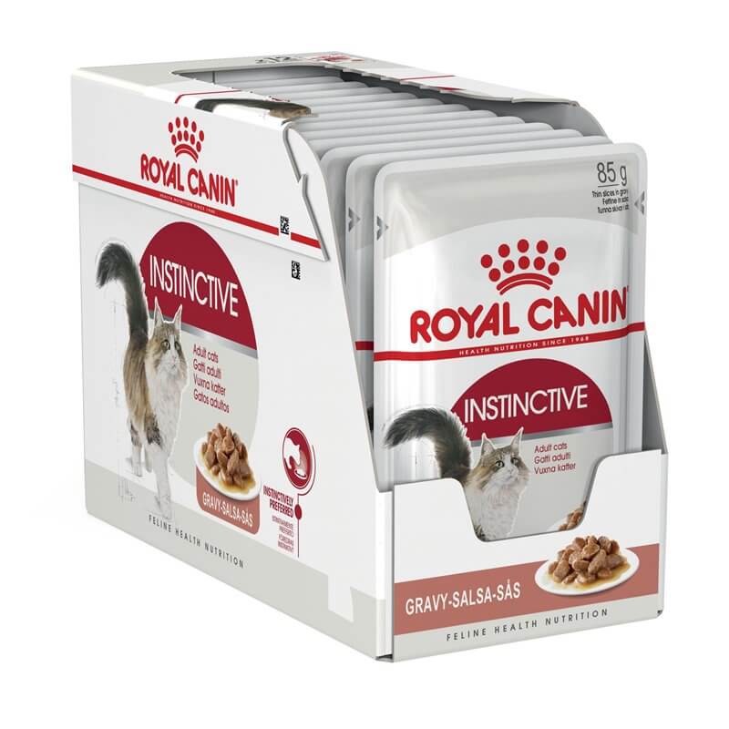 Royal Canin Instinctive Adult In Gravy Wet Cat Food - PetPost Australia