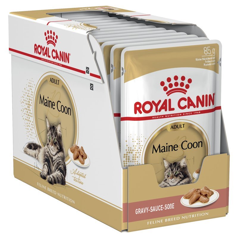 Royal Canin Maine Coon Adult In Gravy Wet Cat Food - PetPost Australia