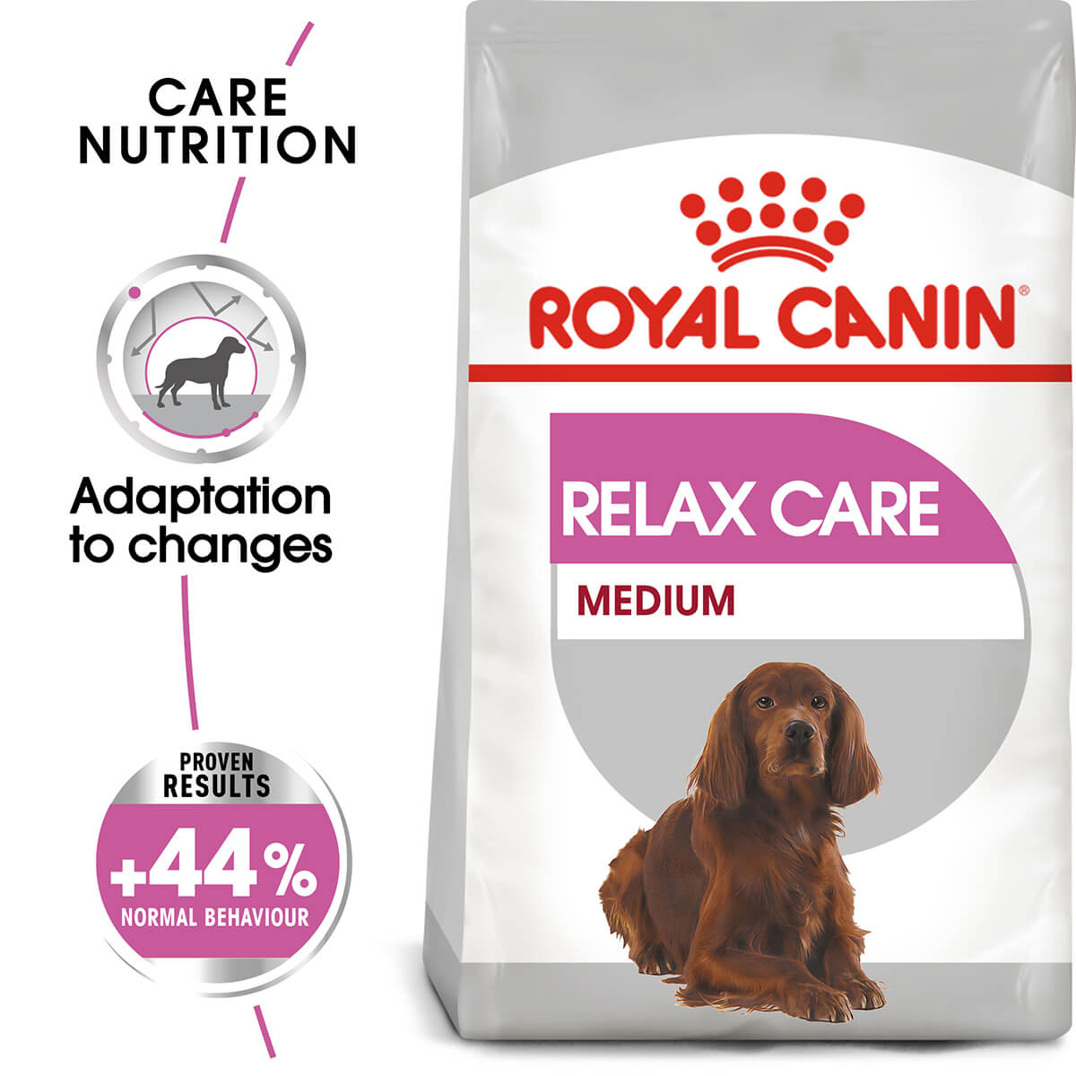 Royal Canin Medium Relax Care Adult Dry Dog Food - PetPost Australia