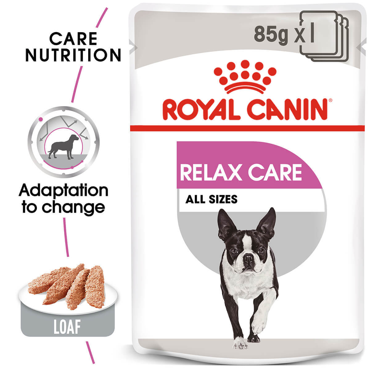 Royal Canin Relax Care Adult Loaf Wet Dog Food - PetPost Australia