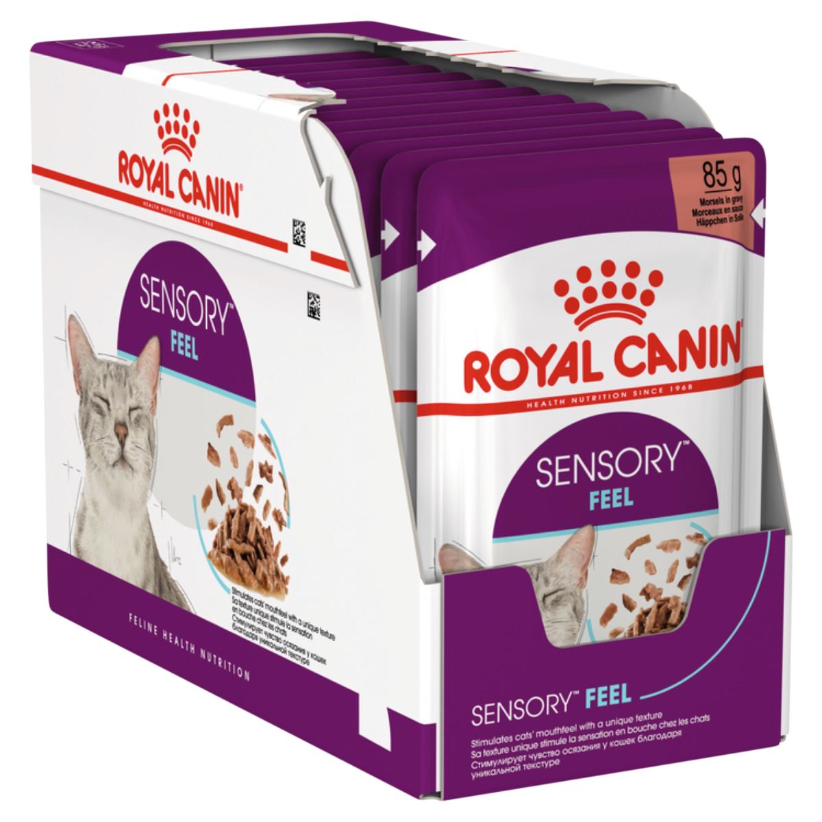 Royal Canin Sensory Feel Chunks in Gravy Wet Cat Food 85G - PetPost Australia