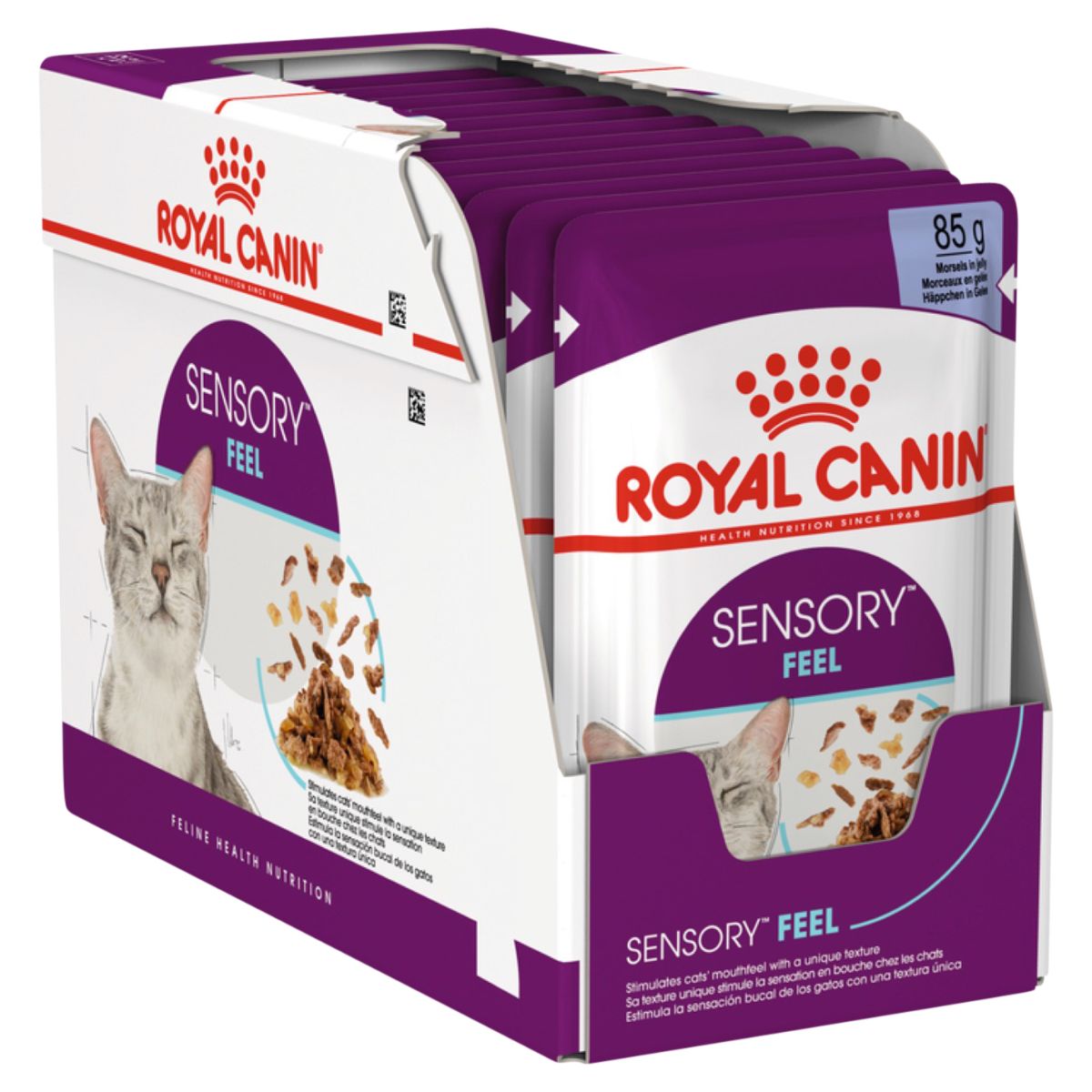 Royal Canin Sensory Feel Chunks in Jelly Wet Cat Food 85G - PetPost Australia