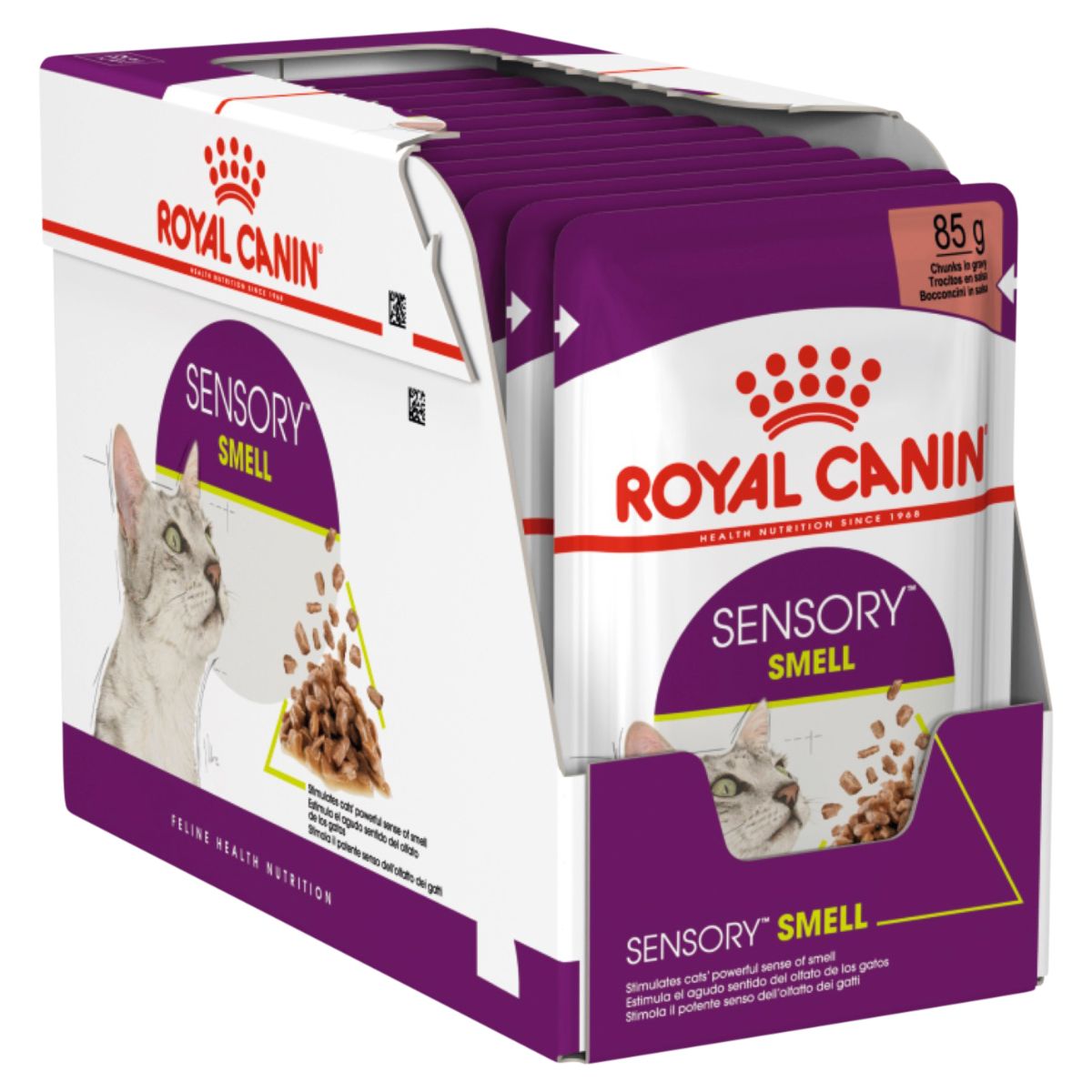 Royal Canin Sensory Smell Chunks in Gravy Wet Cat Food 85G - PetPost Australia