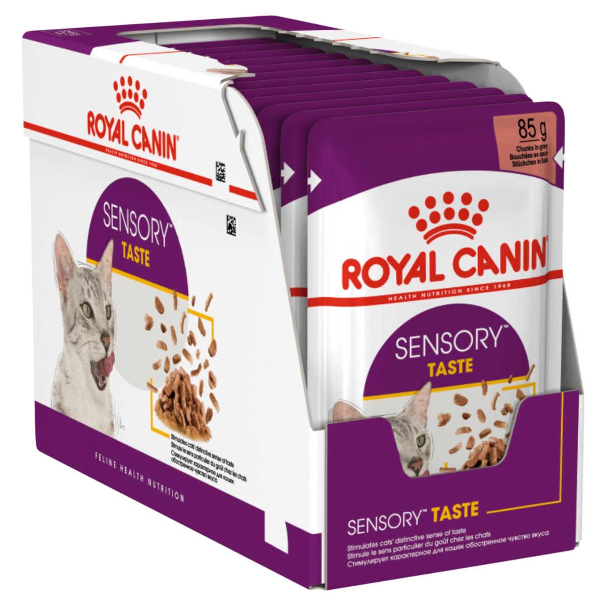 Royal Canin Sensory Taste Chunks in Gravy Wet Cat Food 85G - PetPost Australia