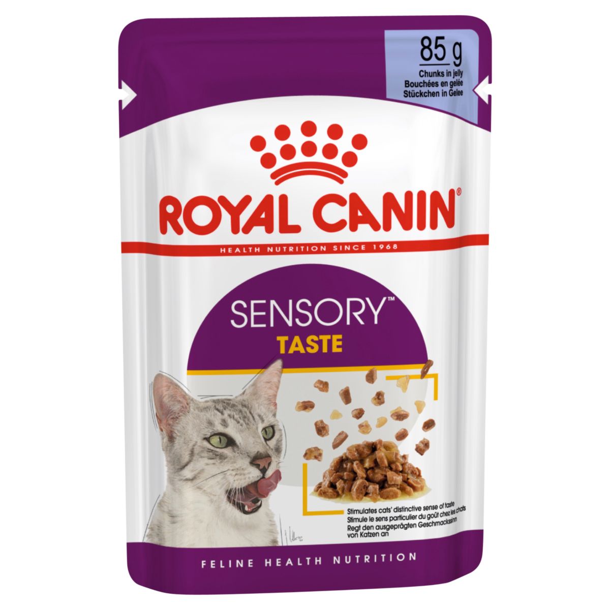 Royal Canin Sensory Taste Chunks in Jelly Wet Cat Food 85G - PetPost Australia
