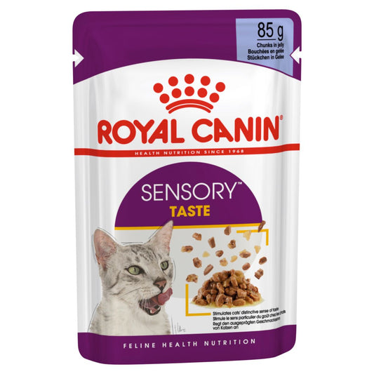 Royal Canin Sensory Taste Chunks in Jelly Wet Cat Food 85G - PetPost Australia