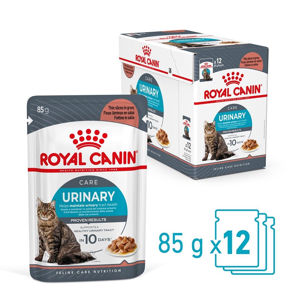 Royal Canin Urinary Care Gravy Adult Wet Cat Food 85g - PetPost Australia