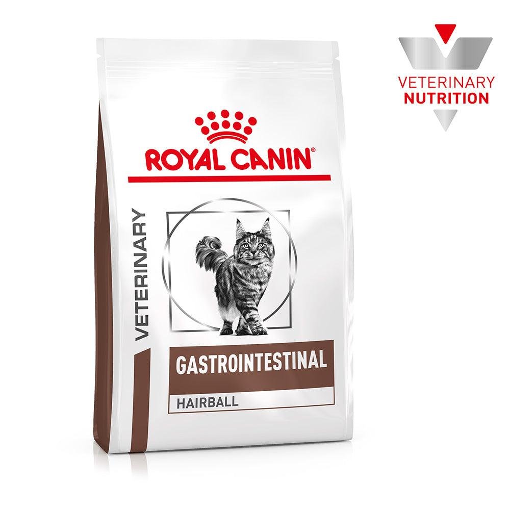 ROYAL CANIN VETERINARY DIET Gastrointestinal Hairball Adult Dry Cat Food - PetPost Australia