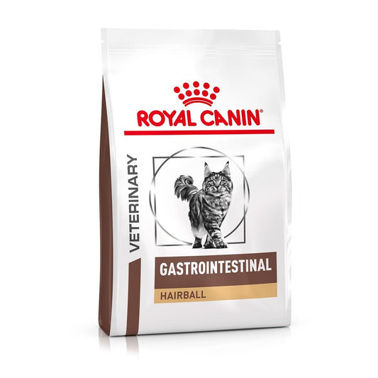 ROYAL CANIN VETERINARY DIET Gastrointestinal Hairball Adult Dry Cat Food - PetPost Australia