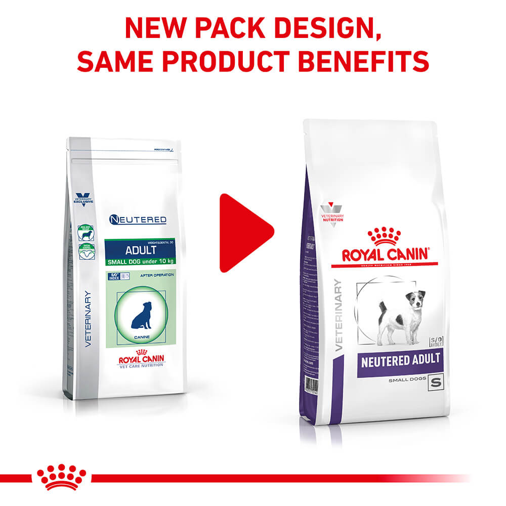 ROYAL CANIN VETERINARY DIET Neutered Adult Small Dog Dry Food - PetPost Australia
