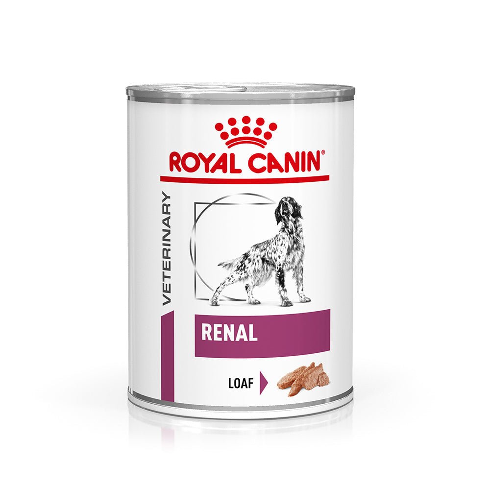 ROYAL CANIN VETERINARY DIET Renal Adult Wet Dog Food Cans - PetPost Australia
