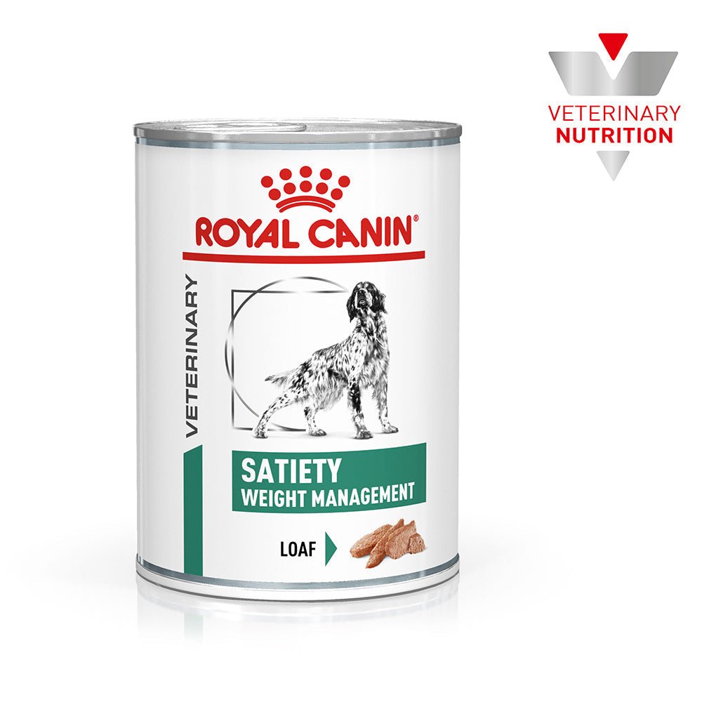 ROYAL CANIN VETERINARY DIET Satiety Adult Wet Dog Food Cans - PetPost Australia