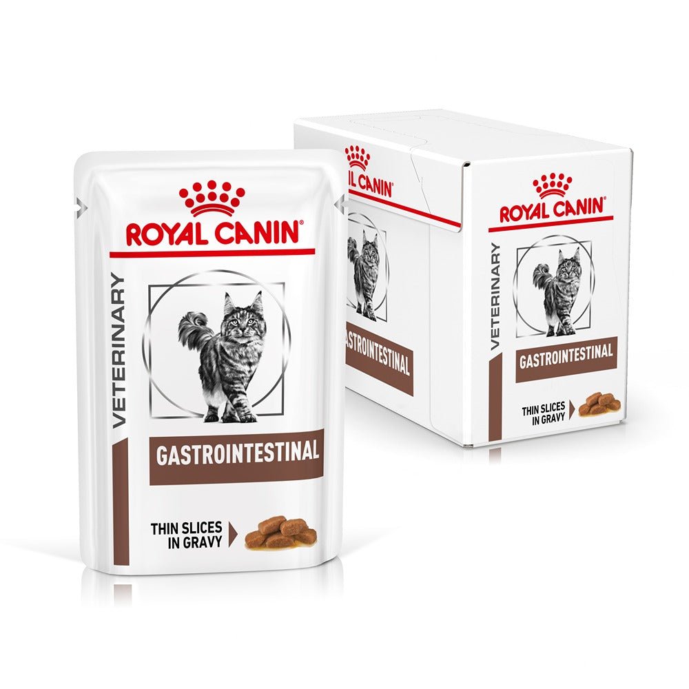 Royal Canin Veterinary Gastro Intestinal Pouch Wet Cat Food - PetPost Australia