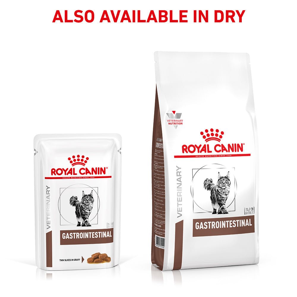 Royal Canin Veterinary Gastro Intestinal Pouch Wet Cat Food - PetPost Australia