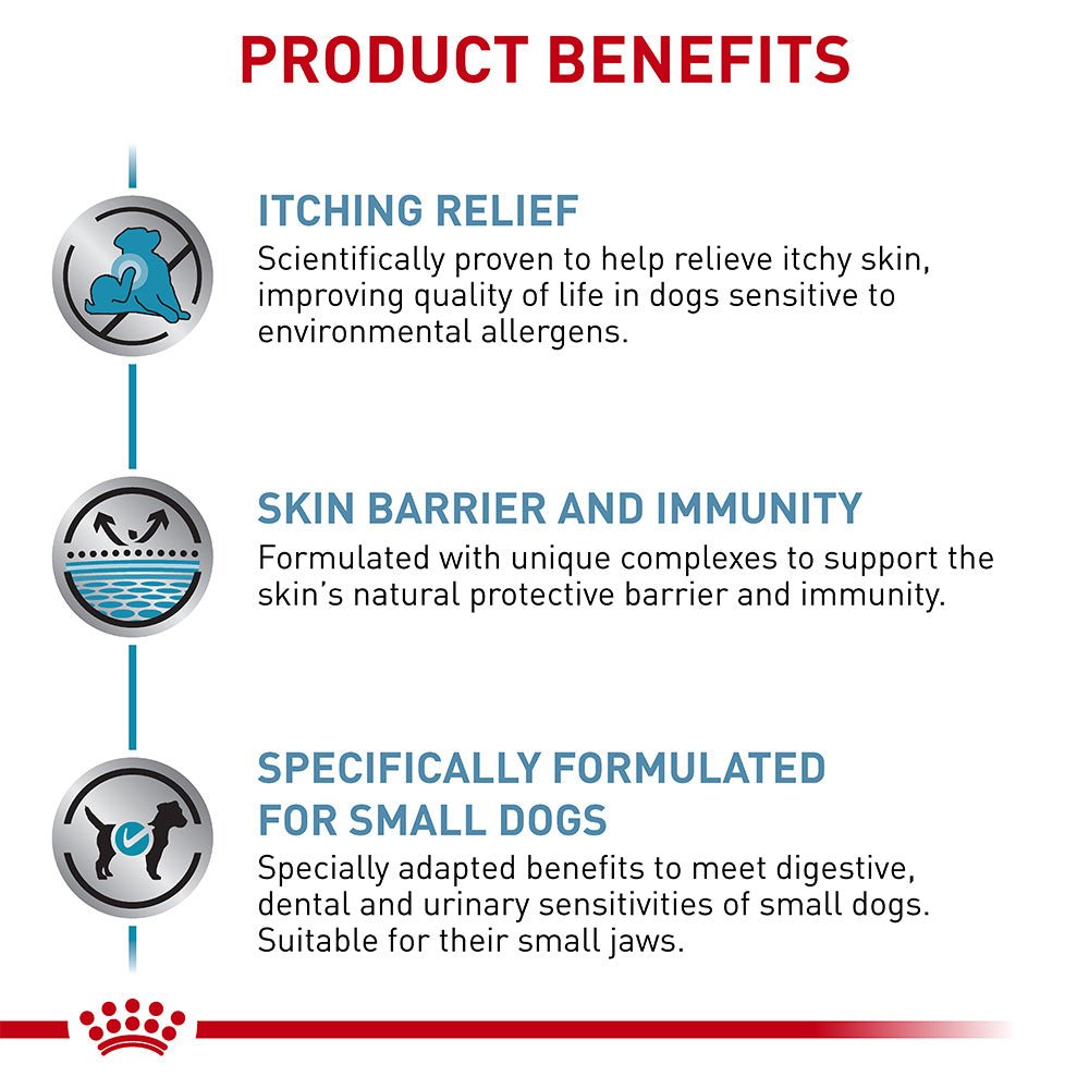 Royal Canin Veterinary Skintopic Small Dry Dog Food - PetPost Australia