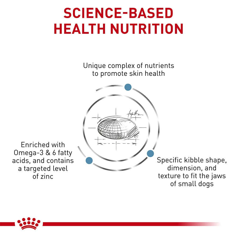 Royal Canin Veterinary Skintopic Small Dry Dog Food - PetPost Australia
