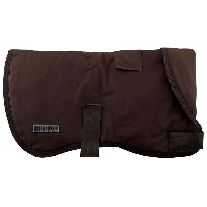 Ruff n Rugged Canvas Coat Dog Jumper Brown - PetPost Australia
