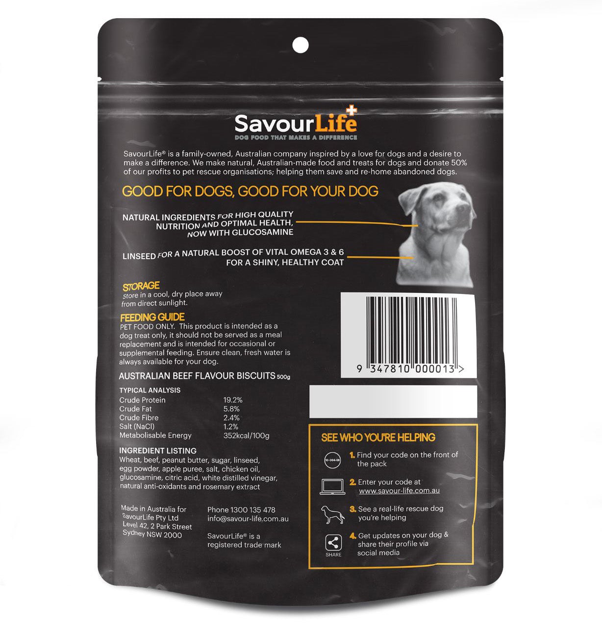 SavourLife Australian Beef Biscuit Dog Treats - PetPost Australia
