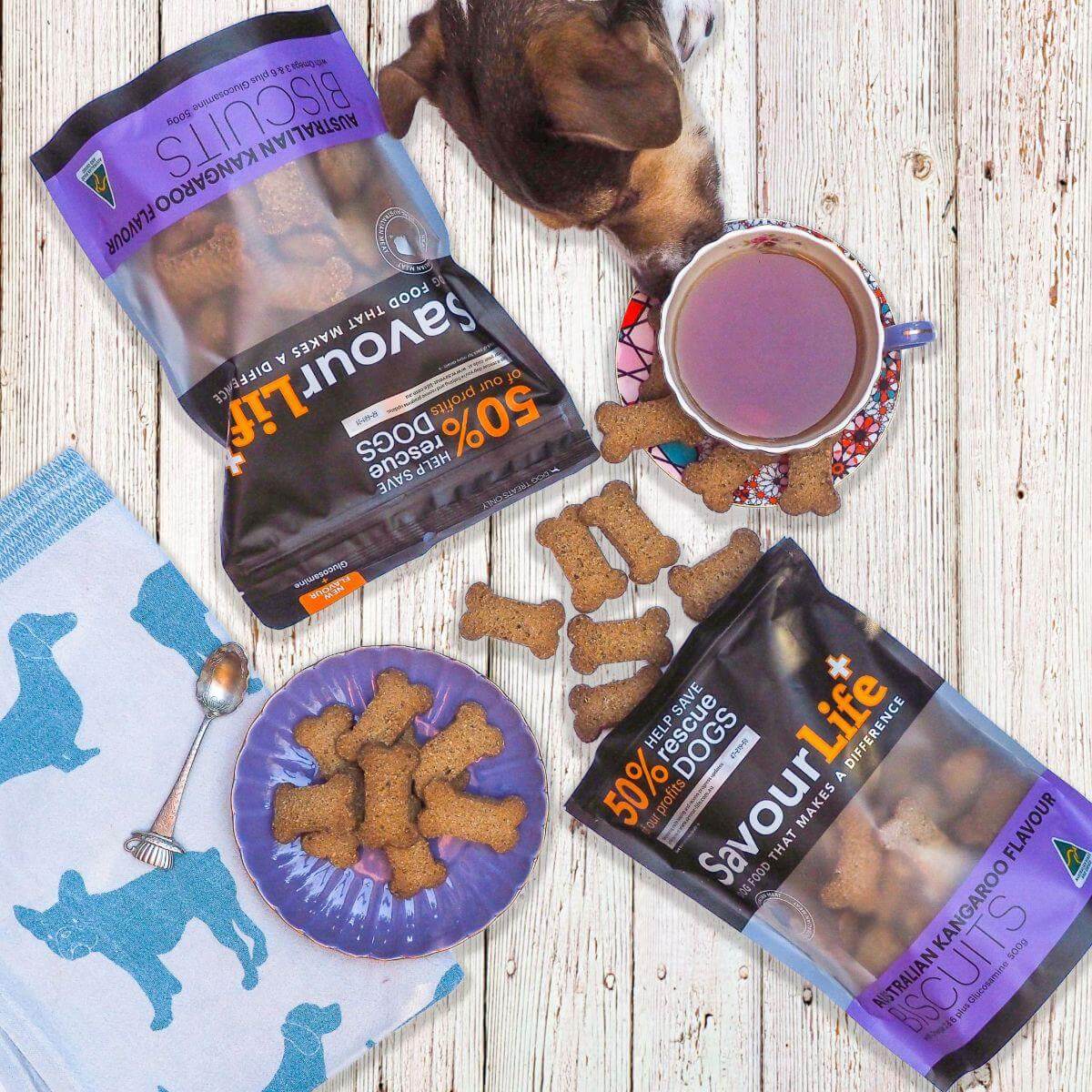 SavourLife Australian Kangaroo Biscuits Dog Treats - PetPost Australia