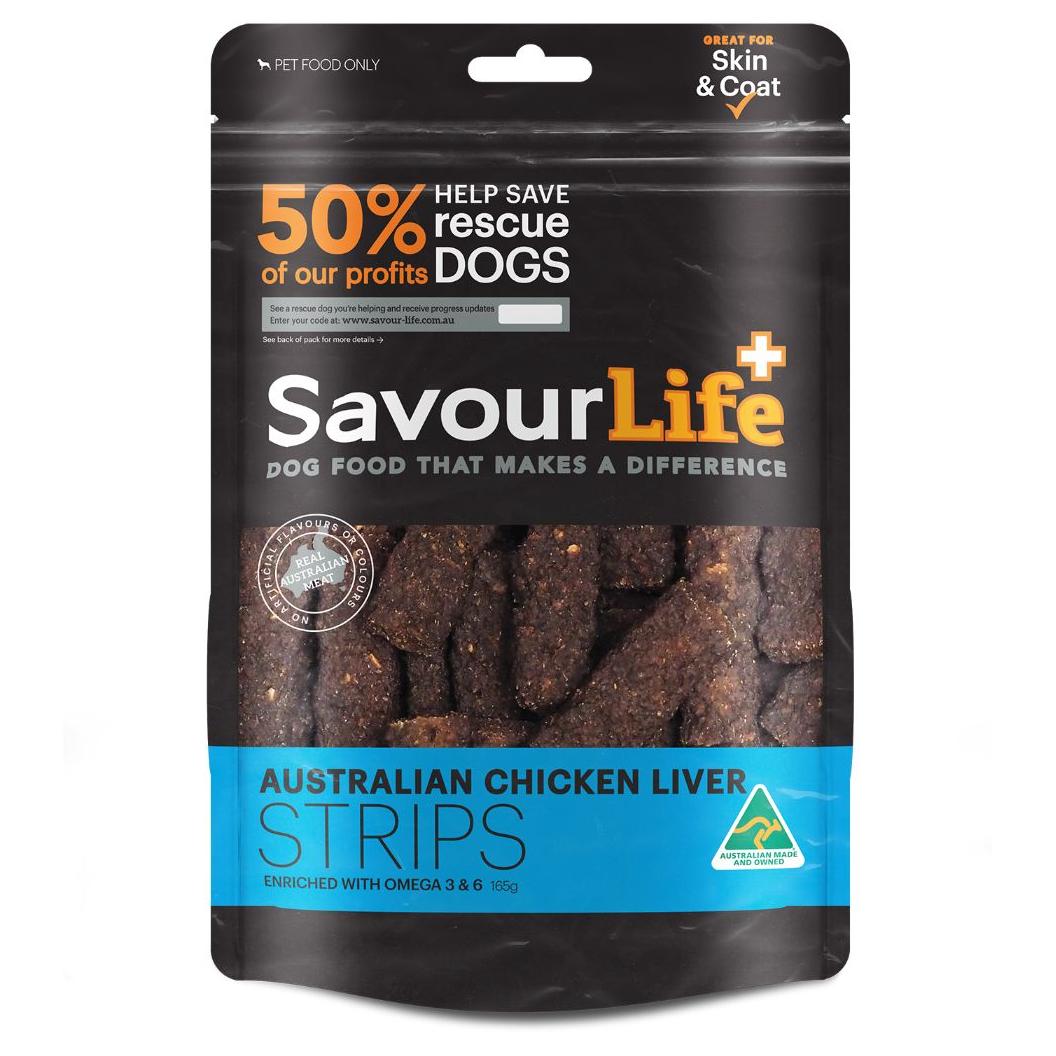 SavourLife Australian Liver Strips Dog Treats - PetPost Australia