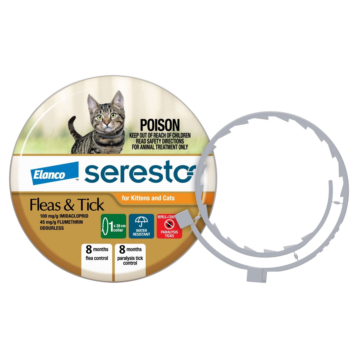 Seresto Flea Cat & Kitten Collar - PetPost Australia