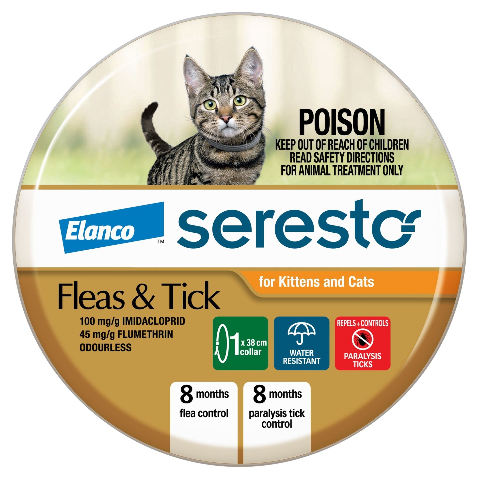 Seresto Flea Cat & Kitten Collar - PetPost Australia