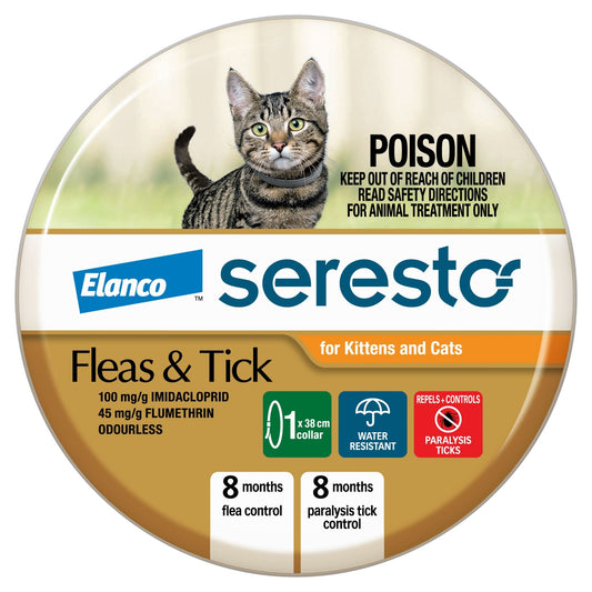 Seresto Flea Cat & Kitten Collar - PetPost Australia
