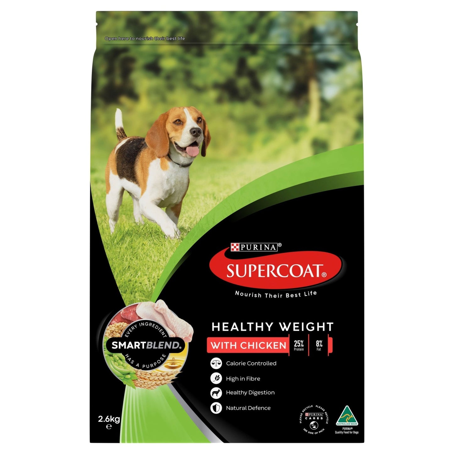 Supercoat Healthy Weight Adult Chicken Dry Dog Food - PetPost Australia