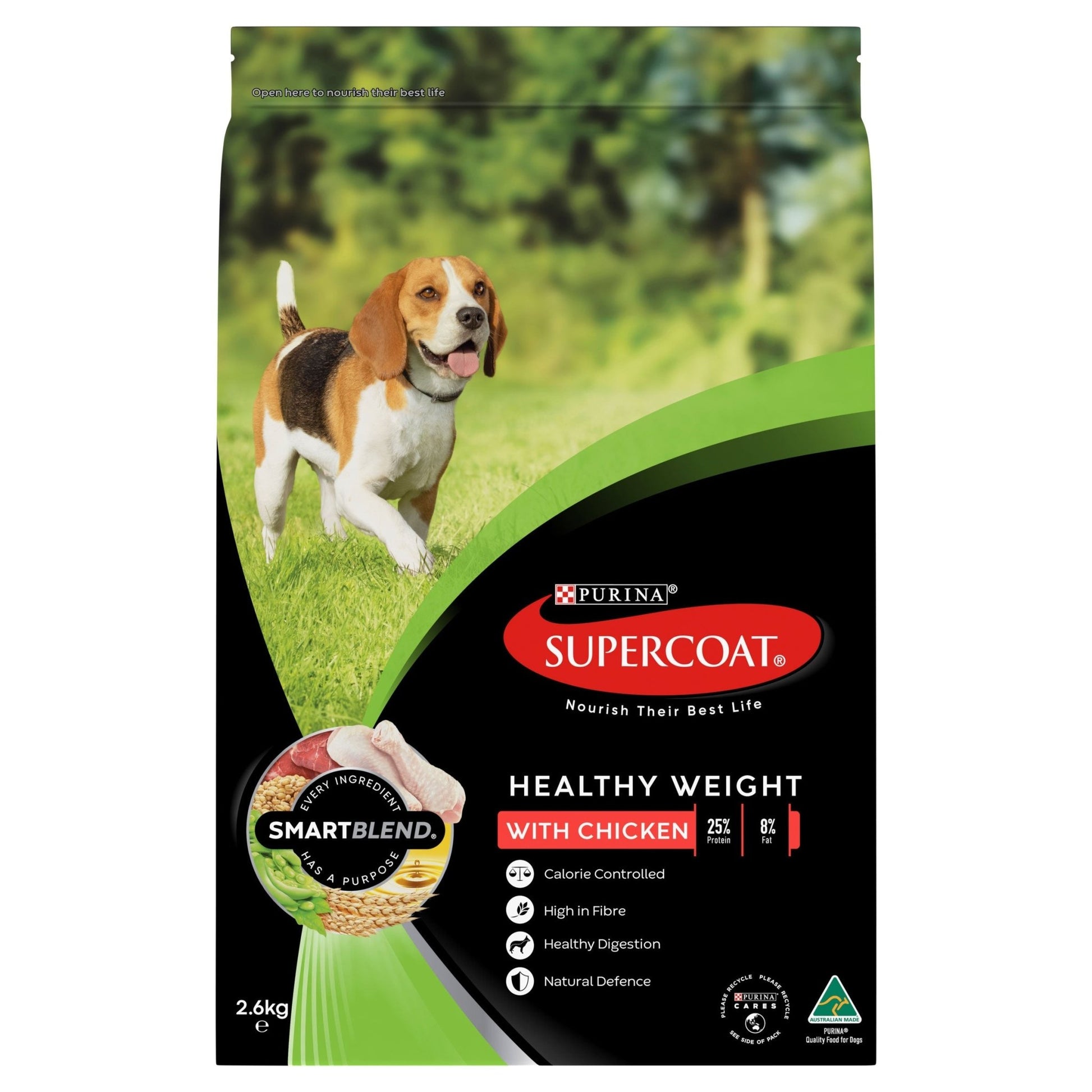 Supercoat Healthy Weight Adult Chicken Dry Dog Food - PetPost Australia