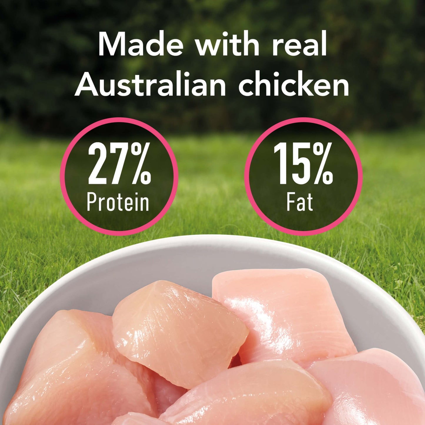 Supercoat Puppy Chicken Dry Dog Food 18kg - PetPost Australia