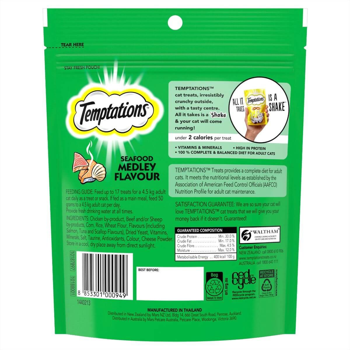 Temptations Seafood Medley Cat Treats - PetPost Australia