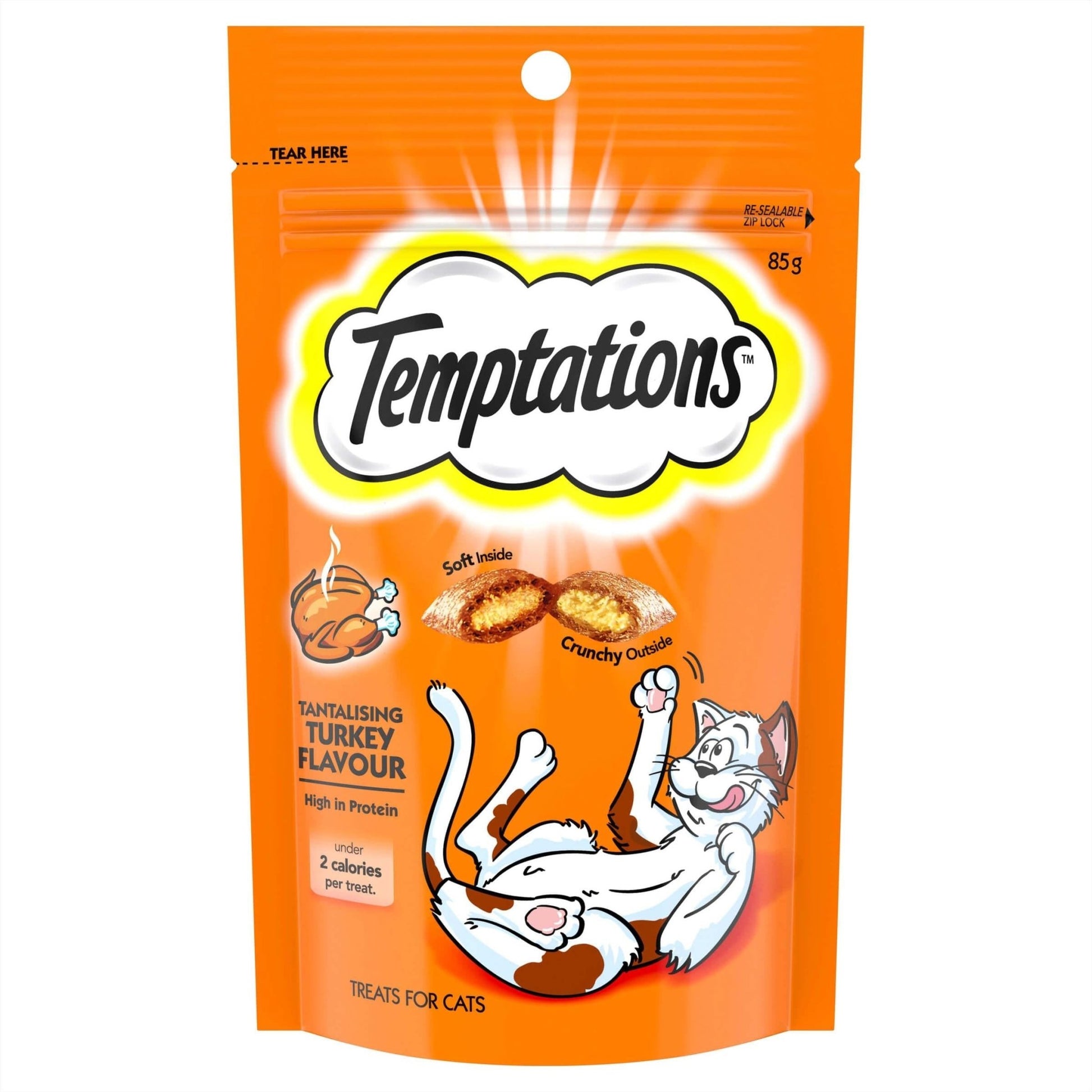 Temptations Tantalising Turkey Cat Treats 85g - PetPost Australia