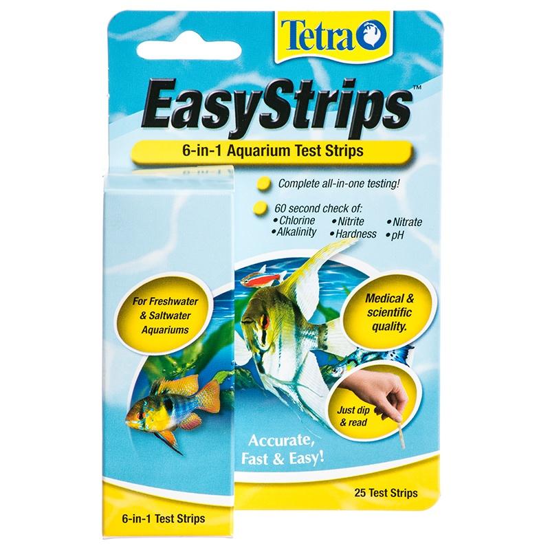 Tetra EasyStrips 6-in-1 Aquarium Test Strips - PetPost Australia