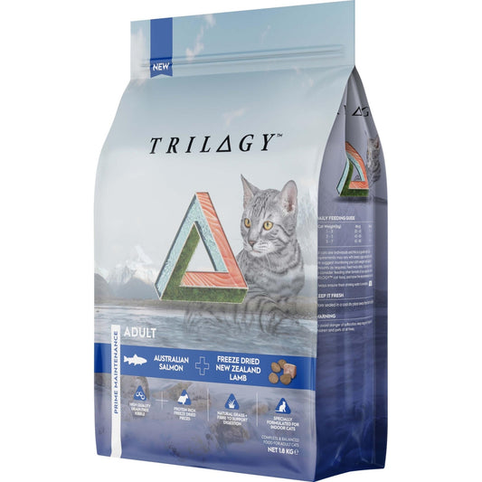 Trilogy Adult Salmon Dry Cat Food 1.8kg - PetPost Australia