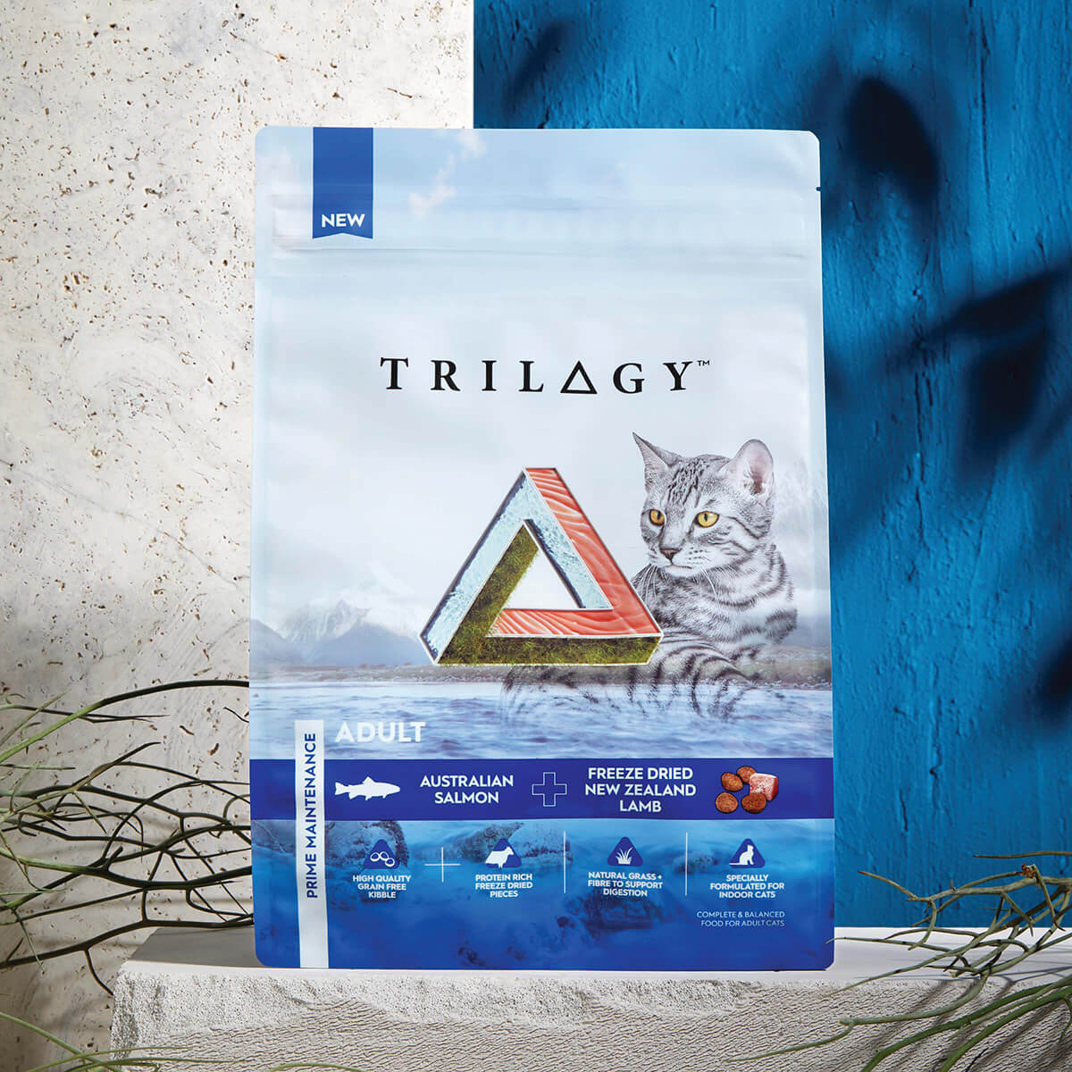 Trilogy Adult Salmon Dry Cat Food 1.8kg - PetPost Australia