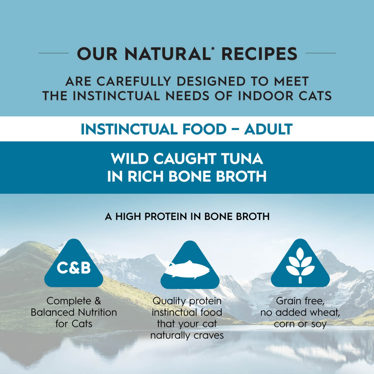 Trilogy Adult Wild Caught Tuna in Bone Broth Wet Cat Food 85g - PetPost Australia