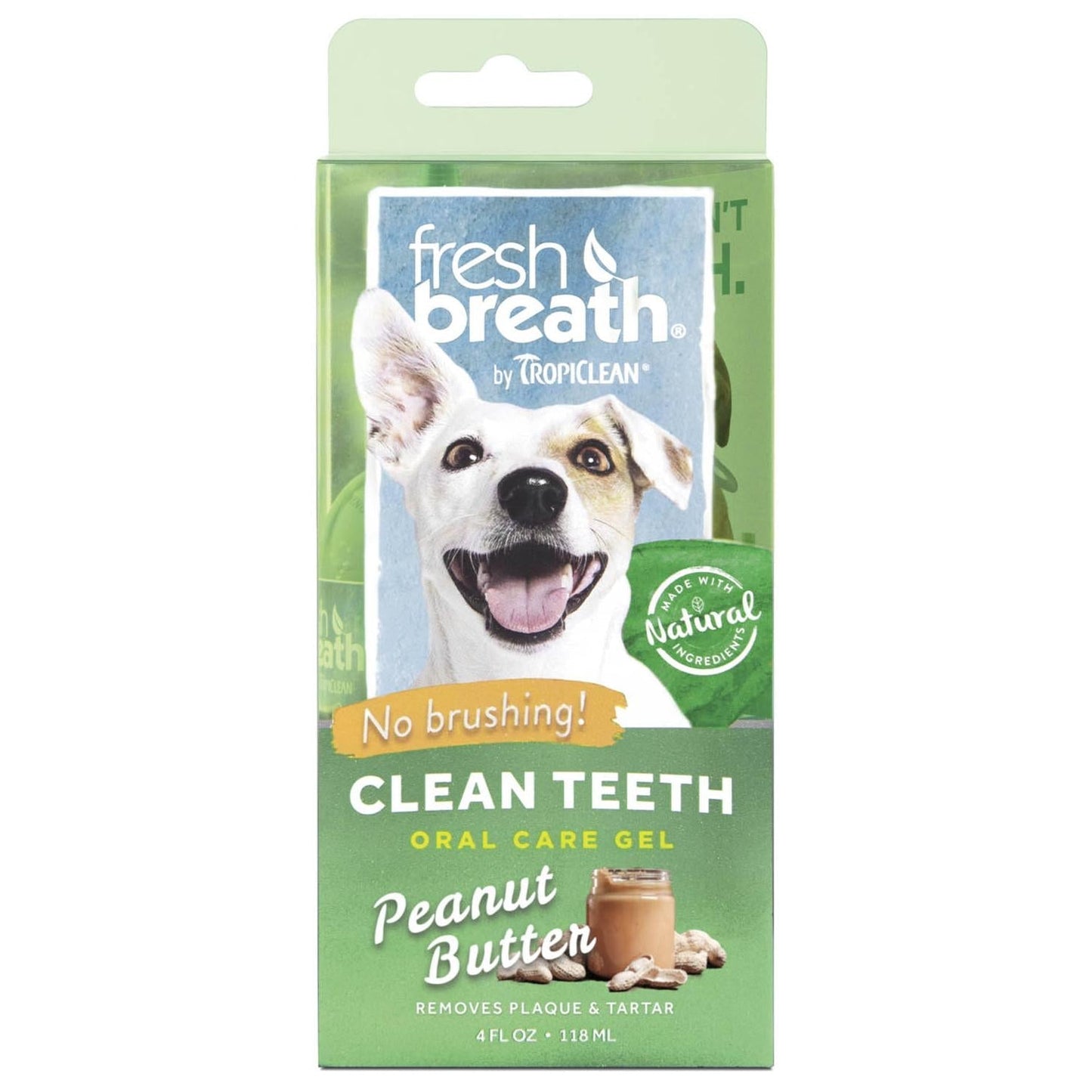 Tropiclean Fresh Breath Gel Peanut Butter - PetPost Australia