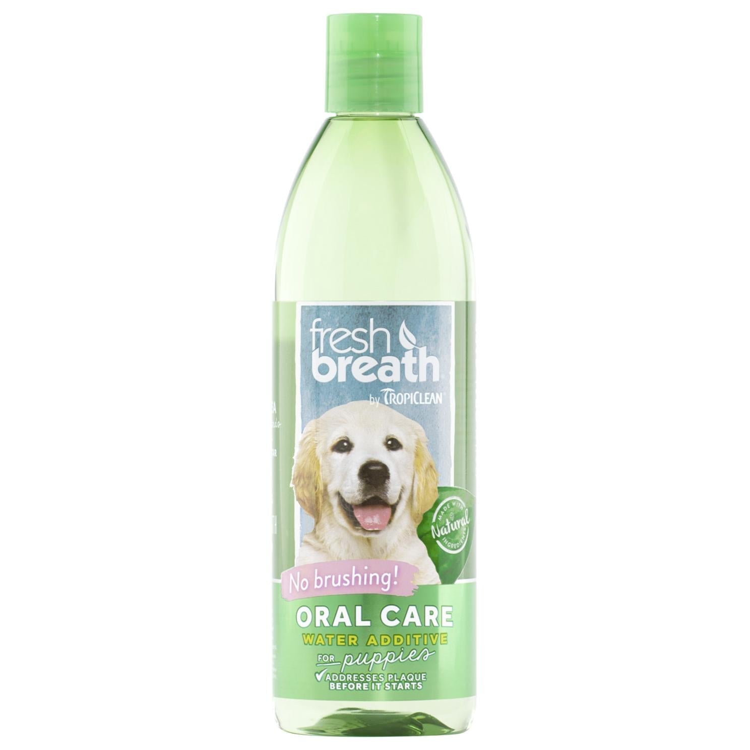 Tropiclean Fresh Breath Water Additive Puppy 473ml - PetPost Australia