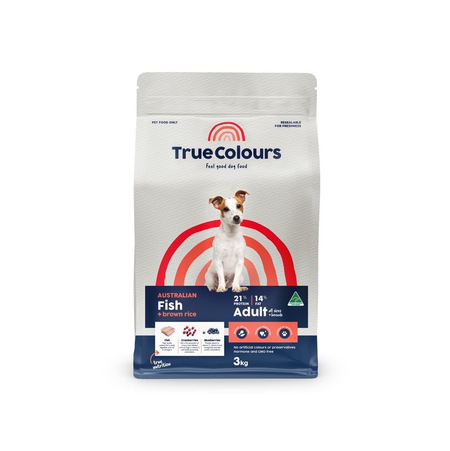 True Colours Adult Fish & Brown Rice - PetPost Australia