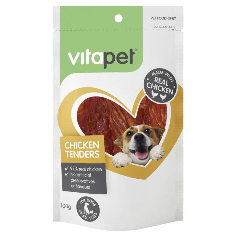 Vitapet Jerhigh Chicken Tenders Dog Treats - PetPost Australia