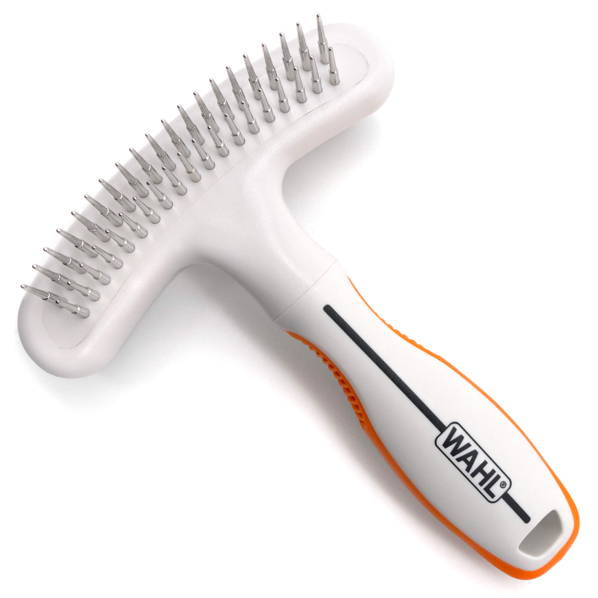 Wahl Orange/White 2 in 1 Rake and Shedding Blade - PetPost Australia