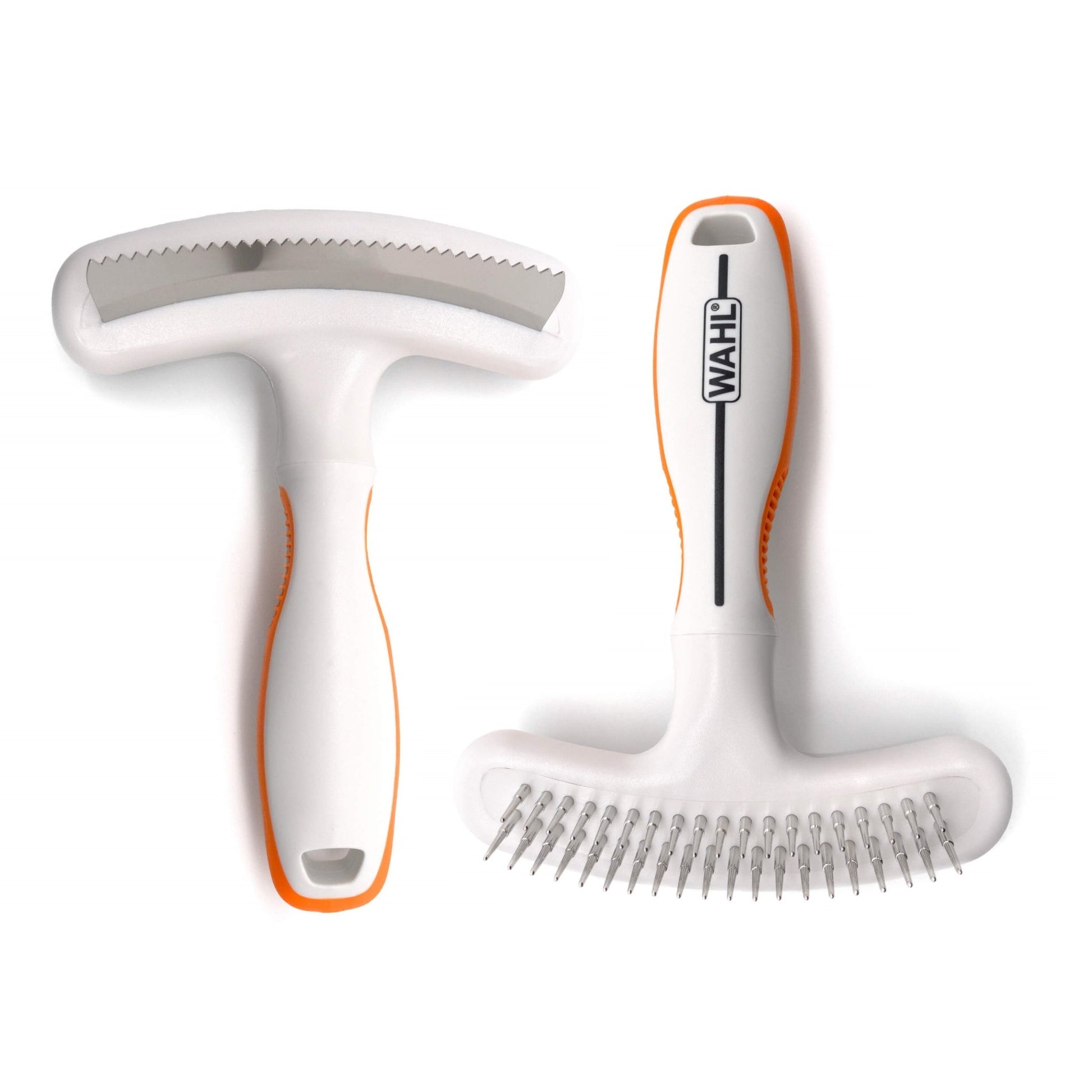 Wahl Orange/White 2 in 1 Rake and Shedding Blade - PetPost Australia