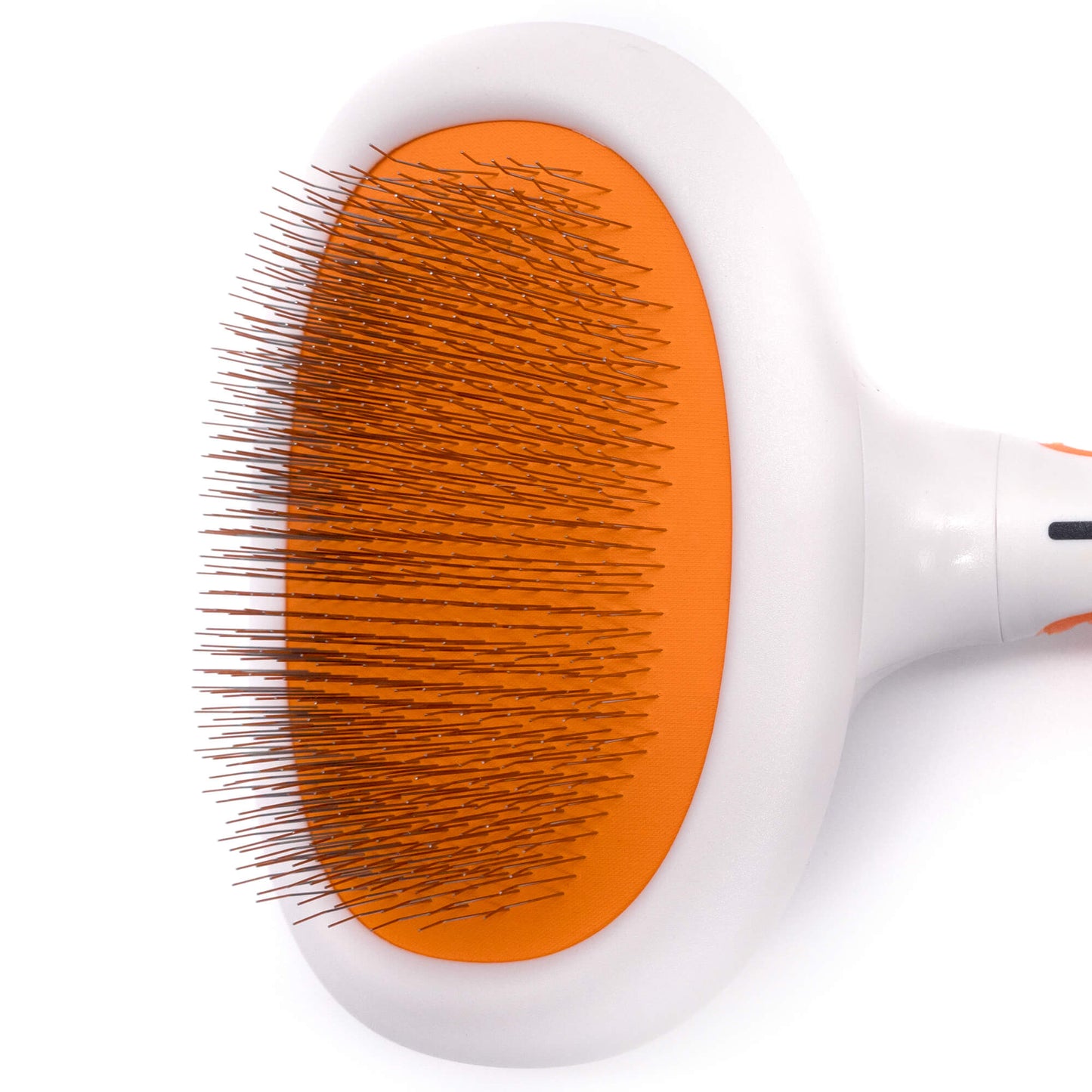 Wahl Orange/White Large Metal Slicker brush - PetPost Australia