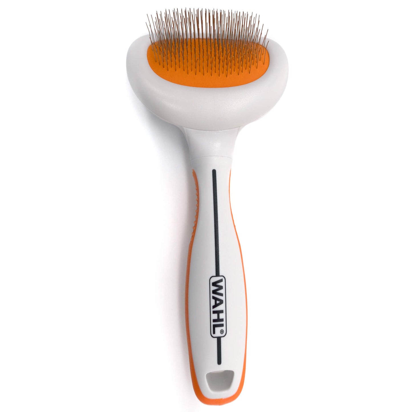 Wahl Orange/White Small Metal Slicker - PetPost Australia