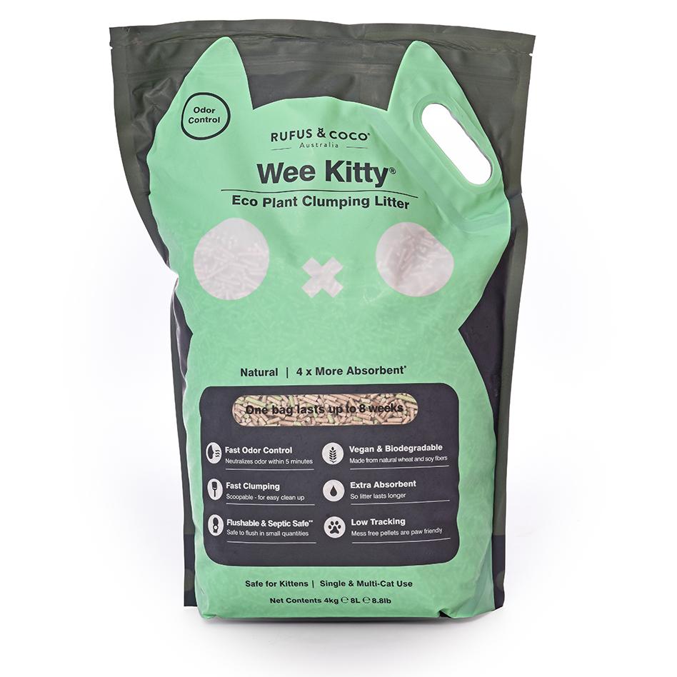 Wee Kitty Eco Plant Clumping Litter - PetPost Australia