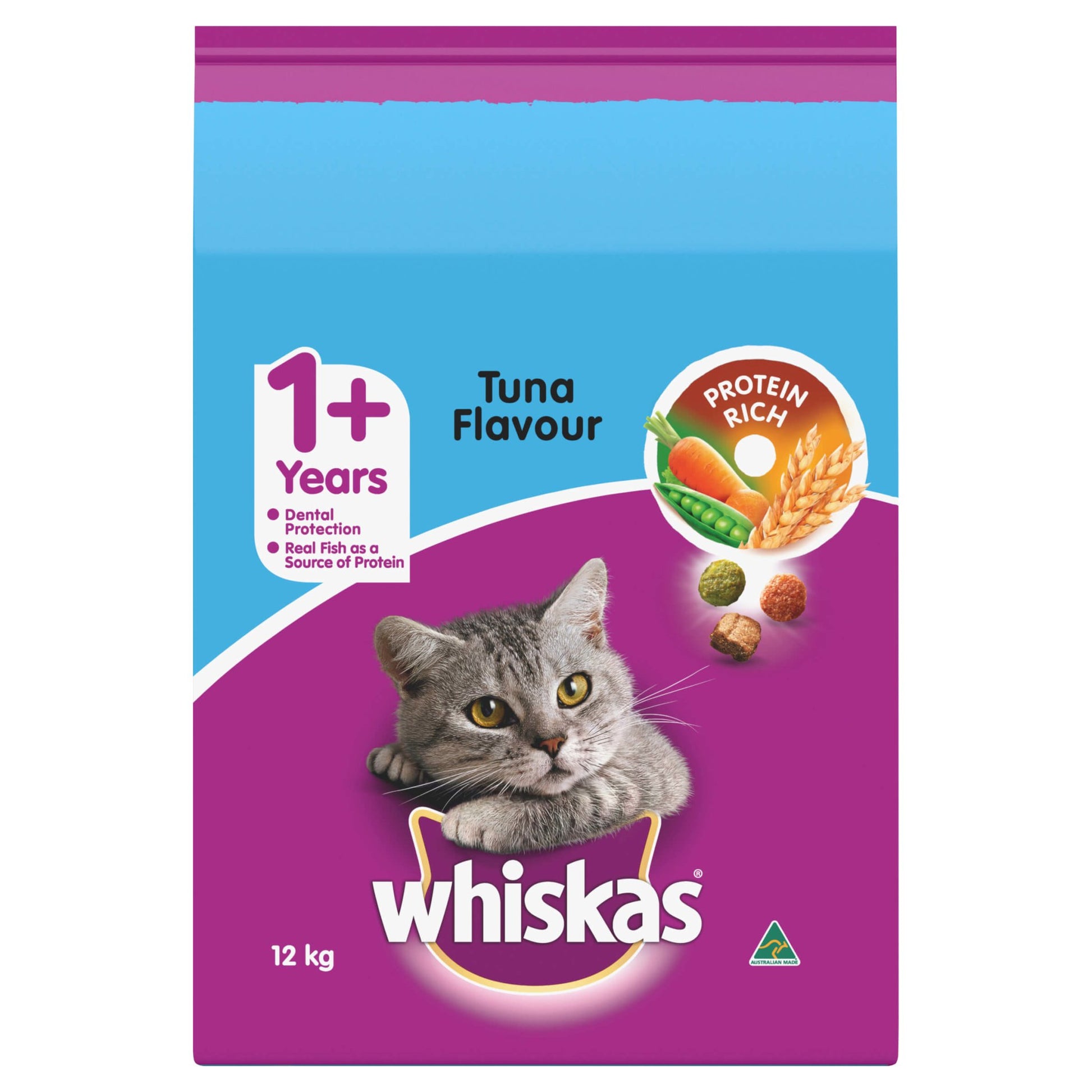 Whiskas Ocean Fish Dry Cat Food - PetPost Australia