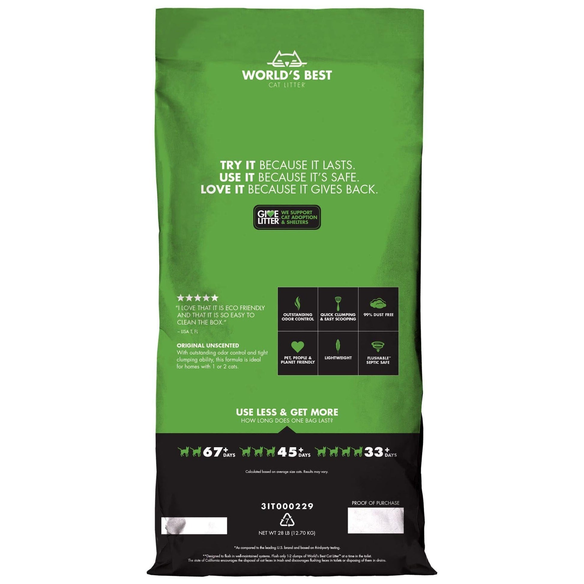 World's Best Unscented Clumping Cat Litter - PetPost Australia