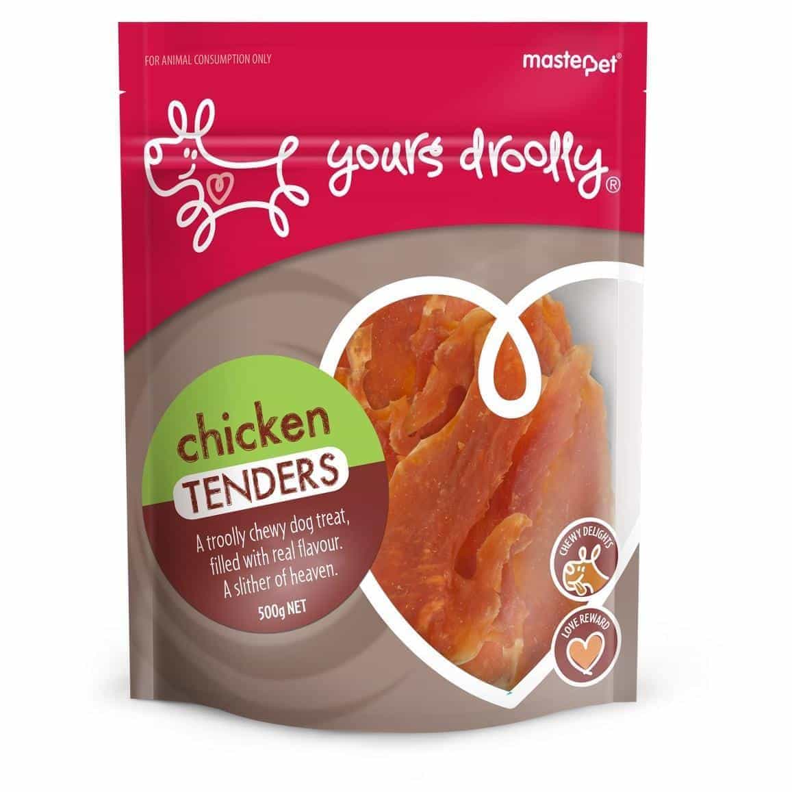 Yours Droolly Chicken Tenders Dog Treats - PetPost Australia