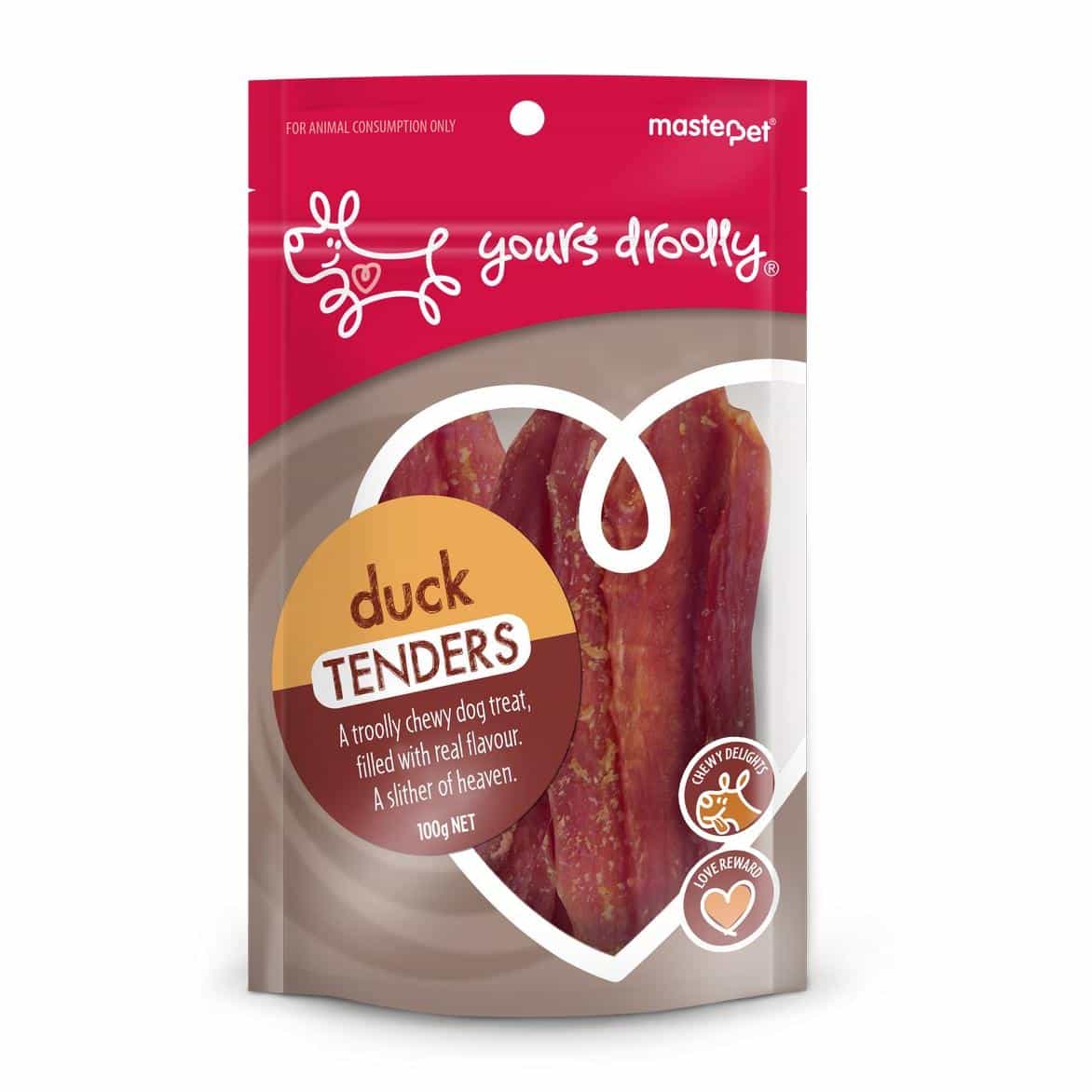 Yours Droolly Duck Tenders Dog Treats - PetPost Australia