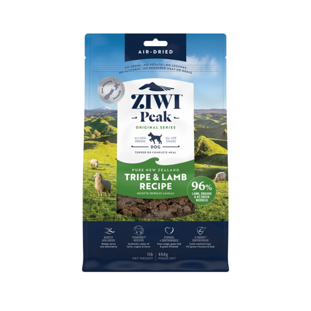 Ziwipeak Air Dried Tripe & Lamb Dry Dog Food - PetPost Australia